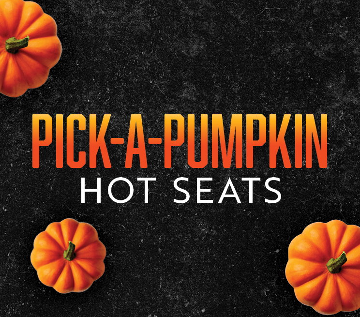 Pick A Pumpkin Hot Seats