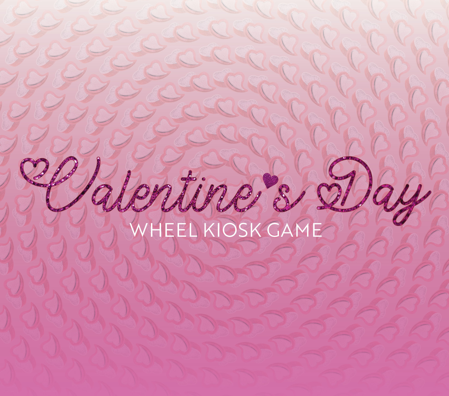 Valentine's Day Wheel Kiosk Game