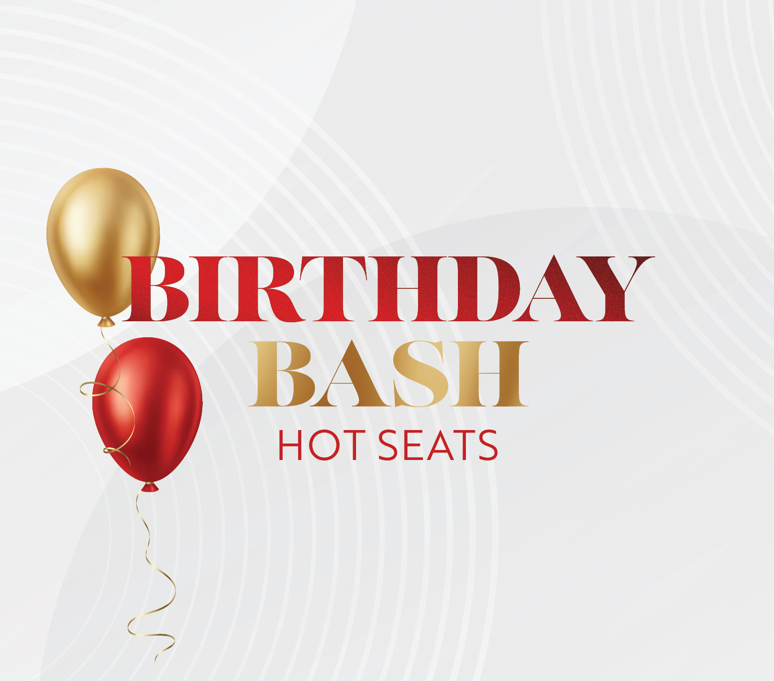 Birthday Bash Hot Seats