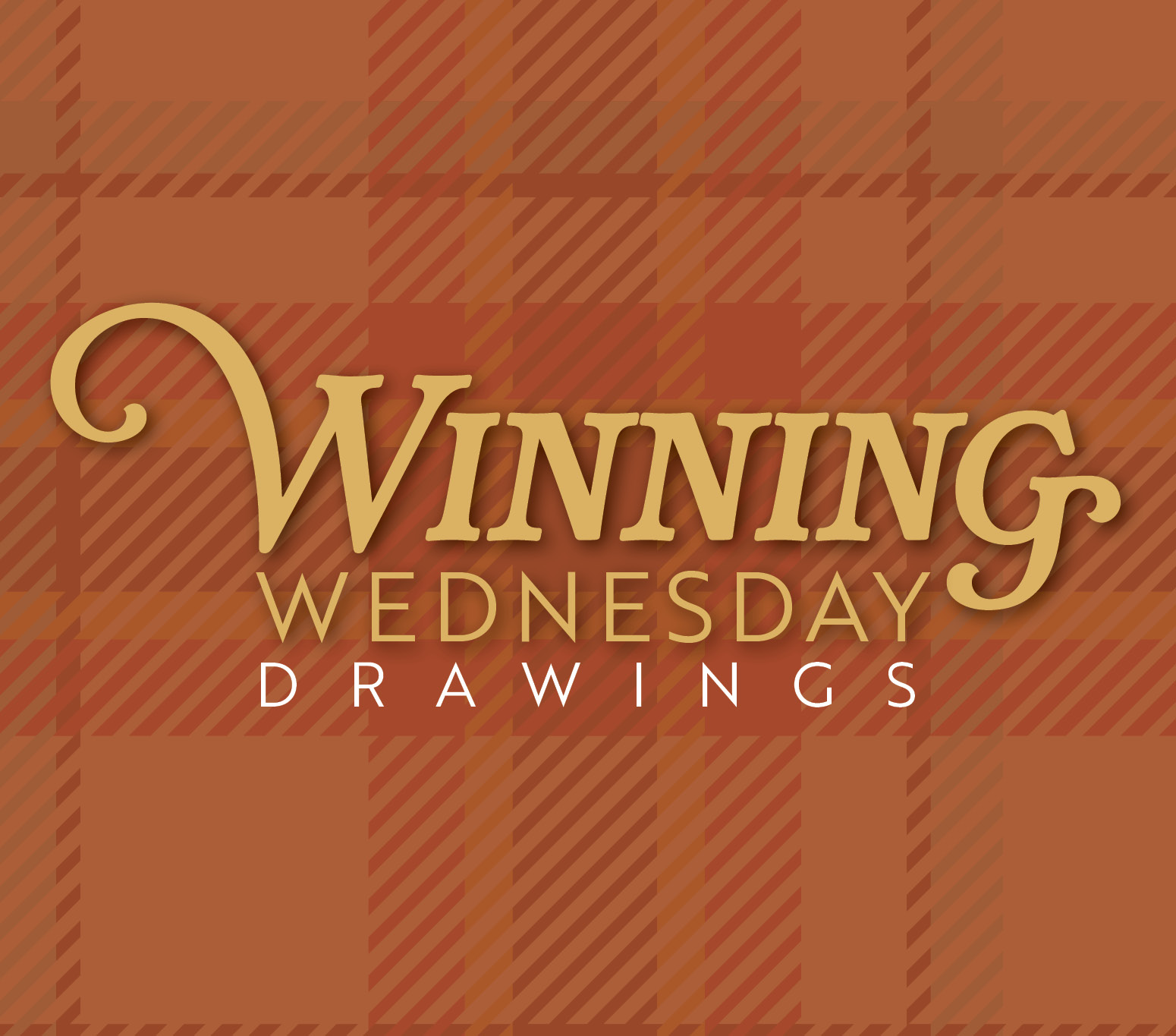 Winning Wednesday Drawings