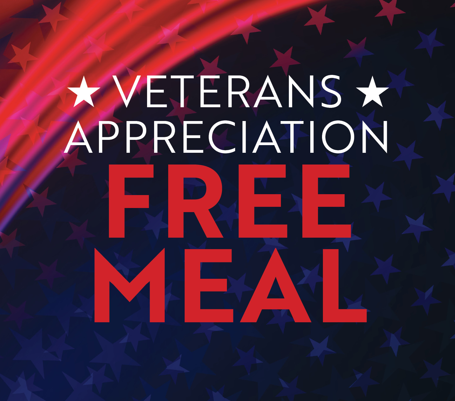 Veterans Appreciation Free Meal